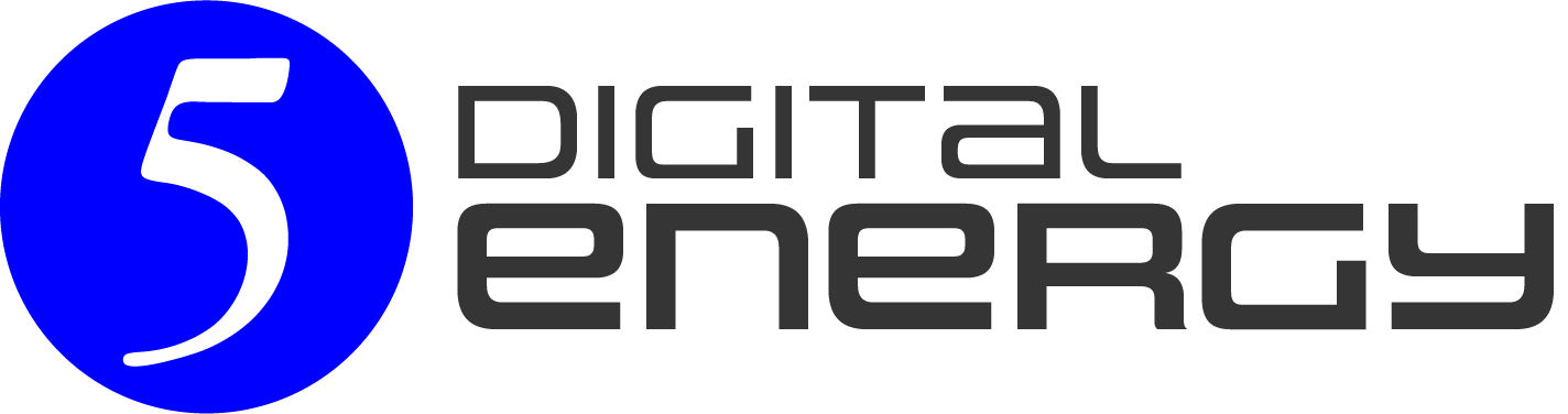 5 digital energy logo